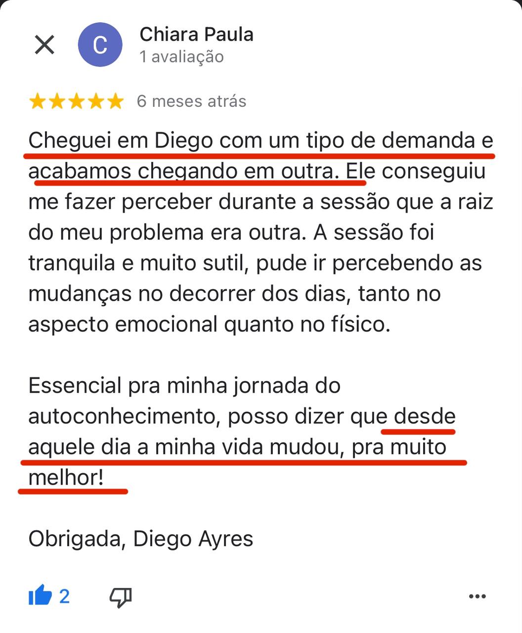 depoimento de cliente