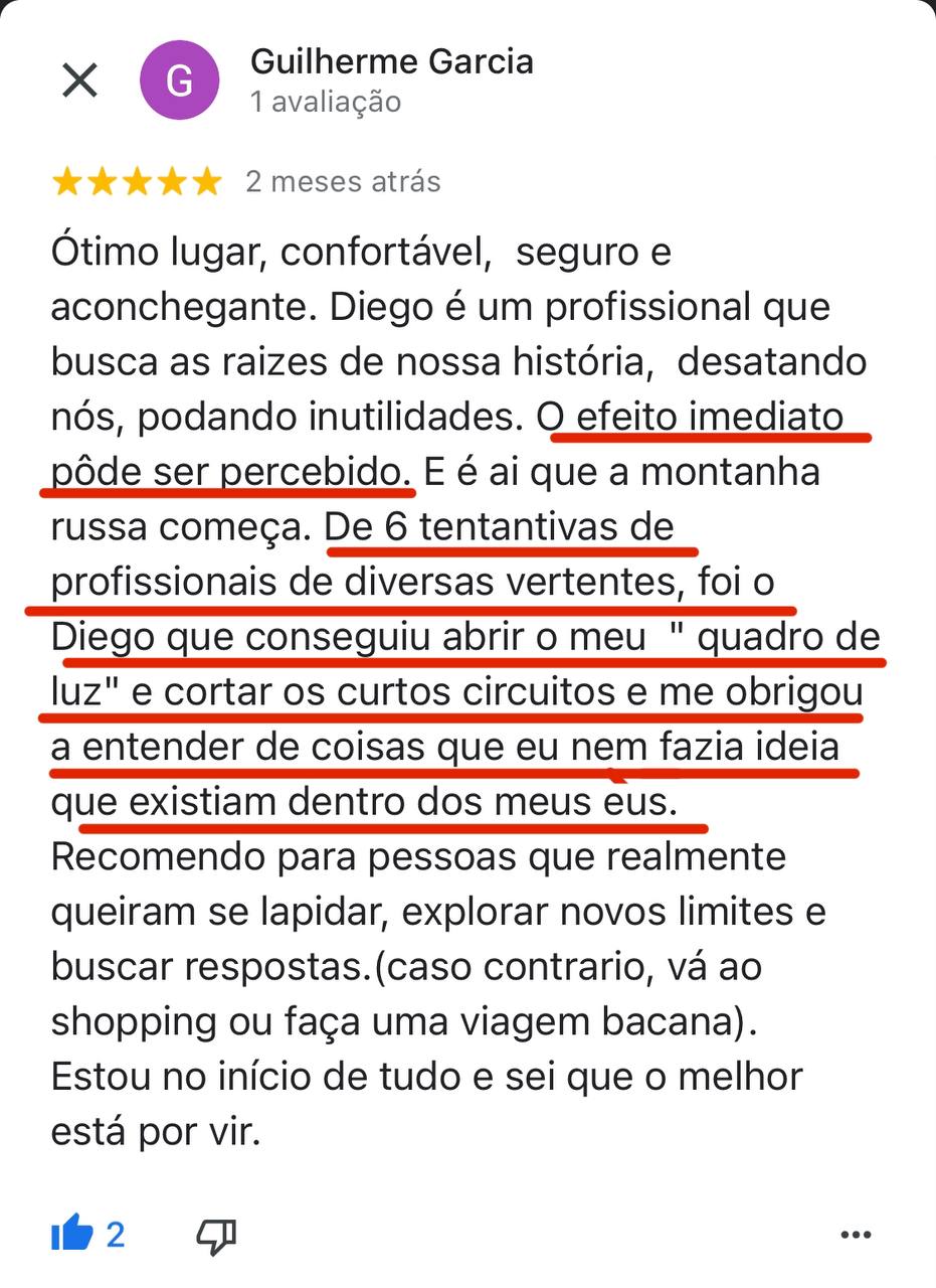 depoimento de cliente