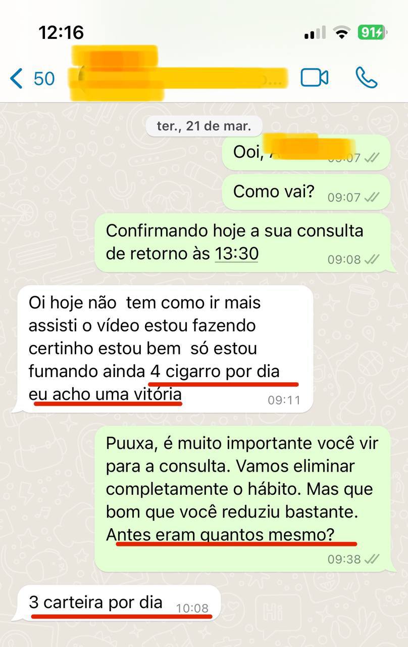 depoimento de cliente