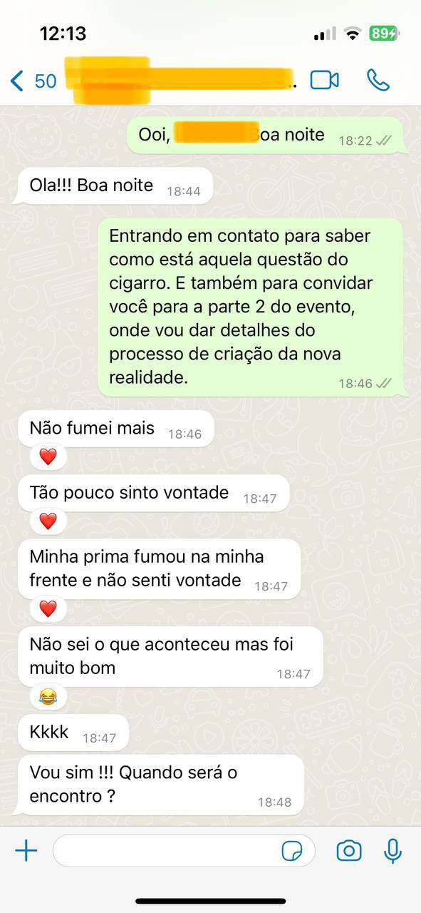 depoimento de cliente